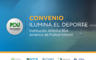 Iluminá el Deporte en la Institución Atlética Sud América de Fútbol Infantil