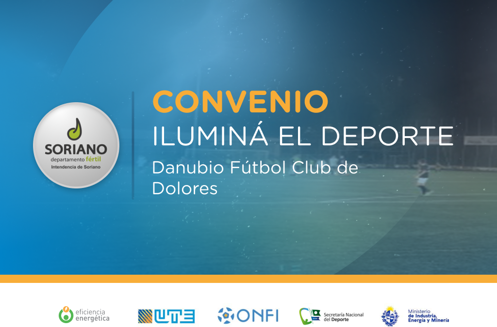 Iluminá el Deporte en Danubio Fútbol Club de Dolores