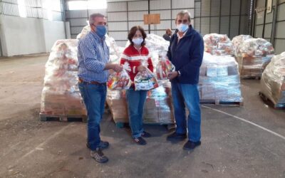 Canastas alimentarias de Unidos Para Ayudar en Paysandú