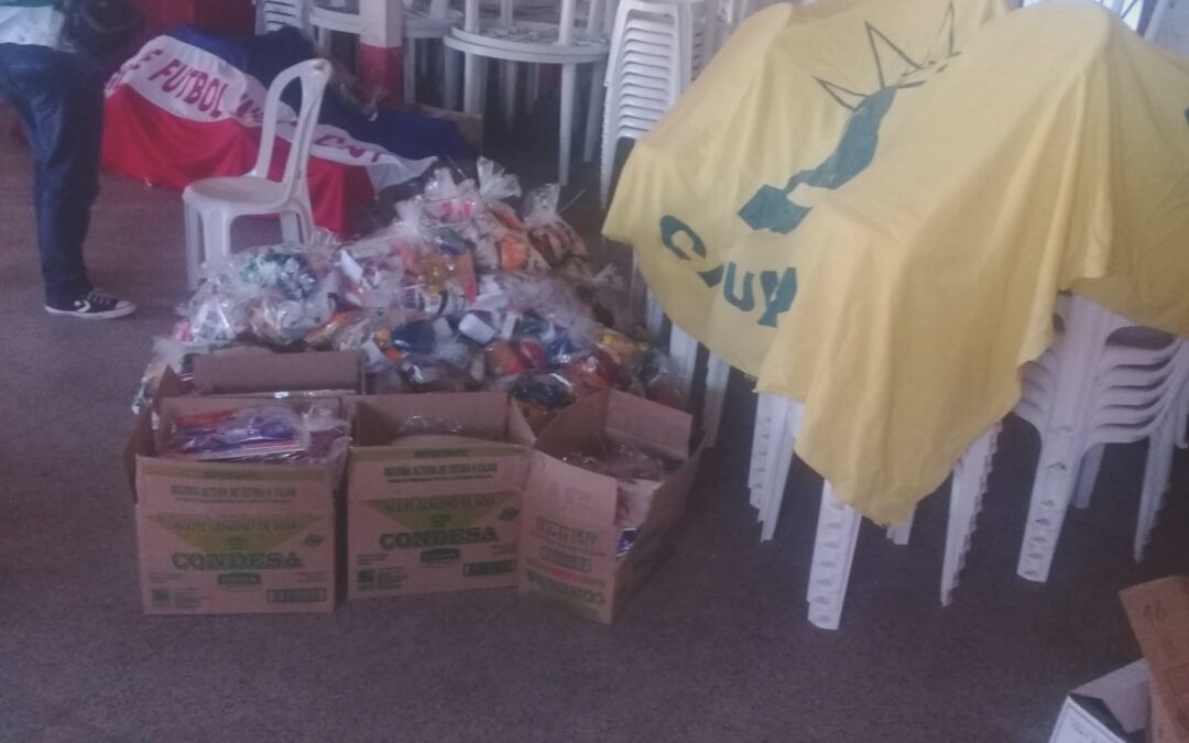 Canastas alimentarias de Unidos Para Ayudar en Chuy