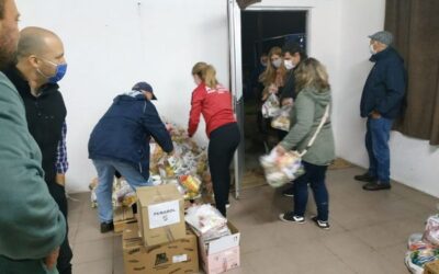 Canastas alimentarias de Unidos Para Ayudar en Tala