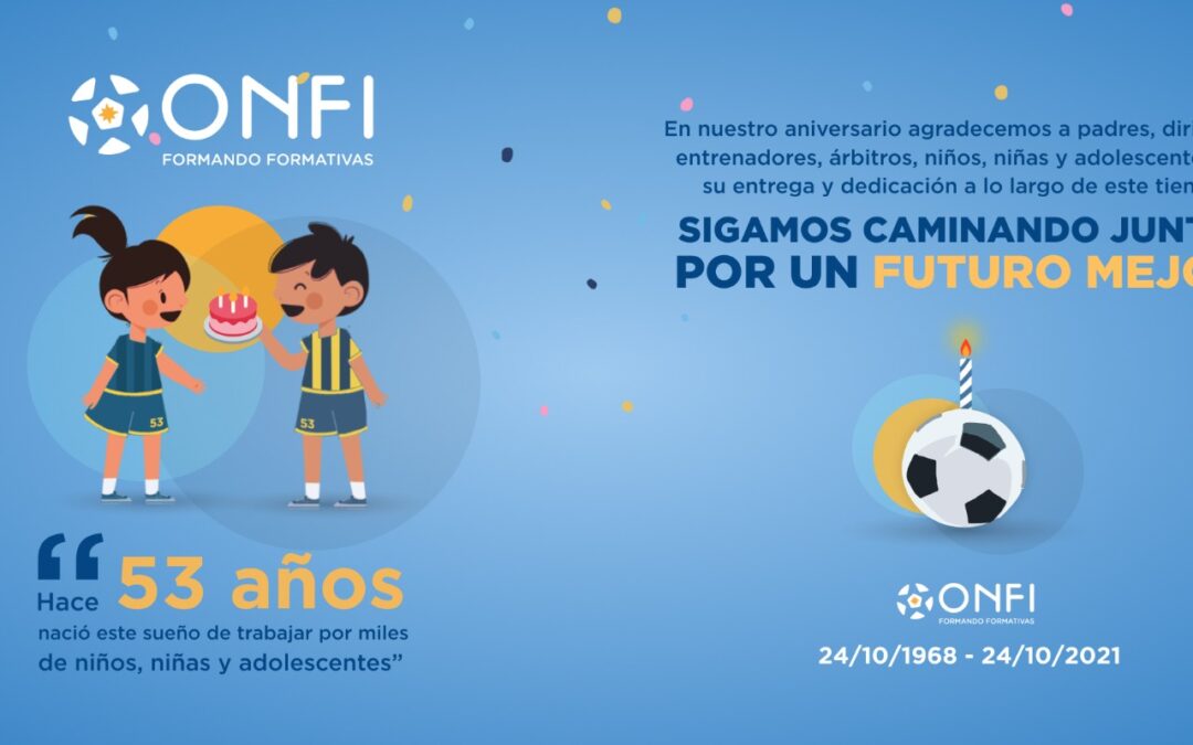 Aniversario de ONFI 🎉