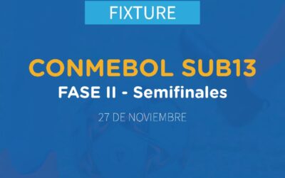 Actividad del Campeonato CONMEBOL SUB 13 (27 de noviembre)