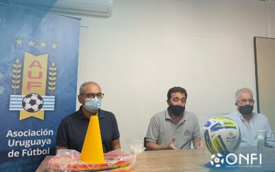 Lanzamiento y entrega de materiales por AUF Impulsa al Torneo Desarrollo CONMEBOL Sub 13