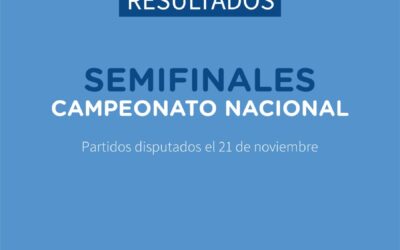 Resultados del Campeonato Nacional (21 de noviembre)