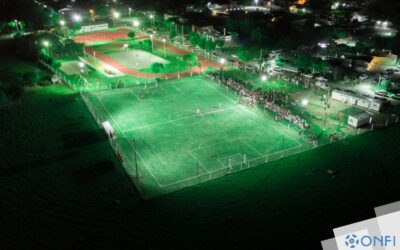 ONFI en la reinauguración del estadio de Fútbol Infantil Casupá (FICA) 🏟