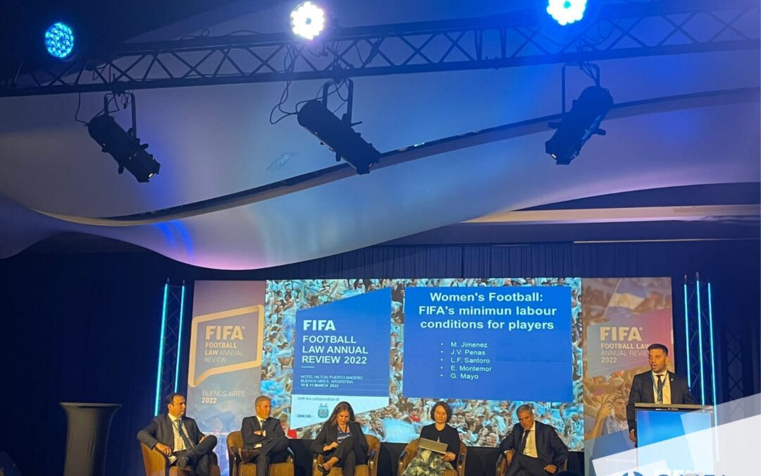 ONFI en el FIFA FOOTBALL LAW ANNUAL REVIEW