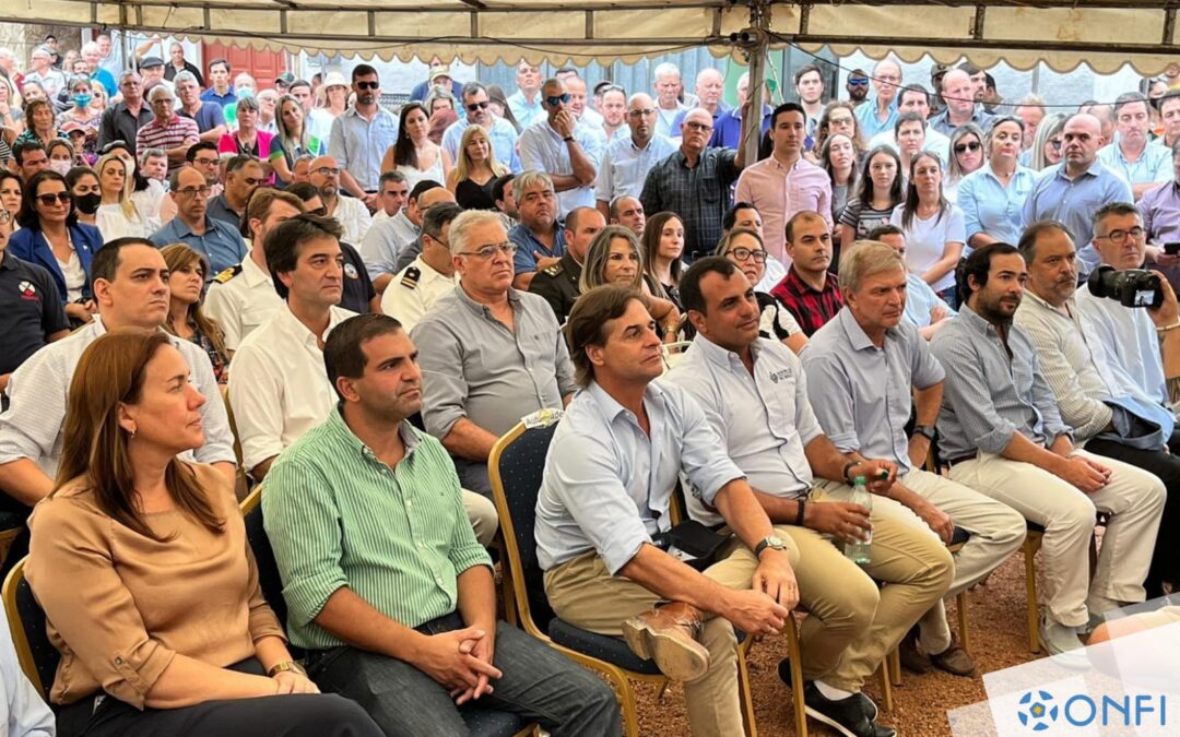 ONFI en la inauguración del polideportivo de la ciudad de Río Branco