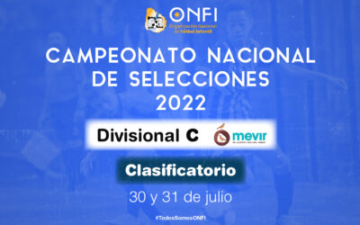 Clasificatorio Camp. Nac. de Selecciones 2022 – 30 y 31 de Julio