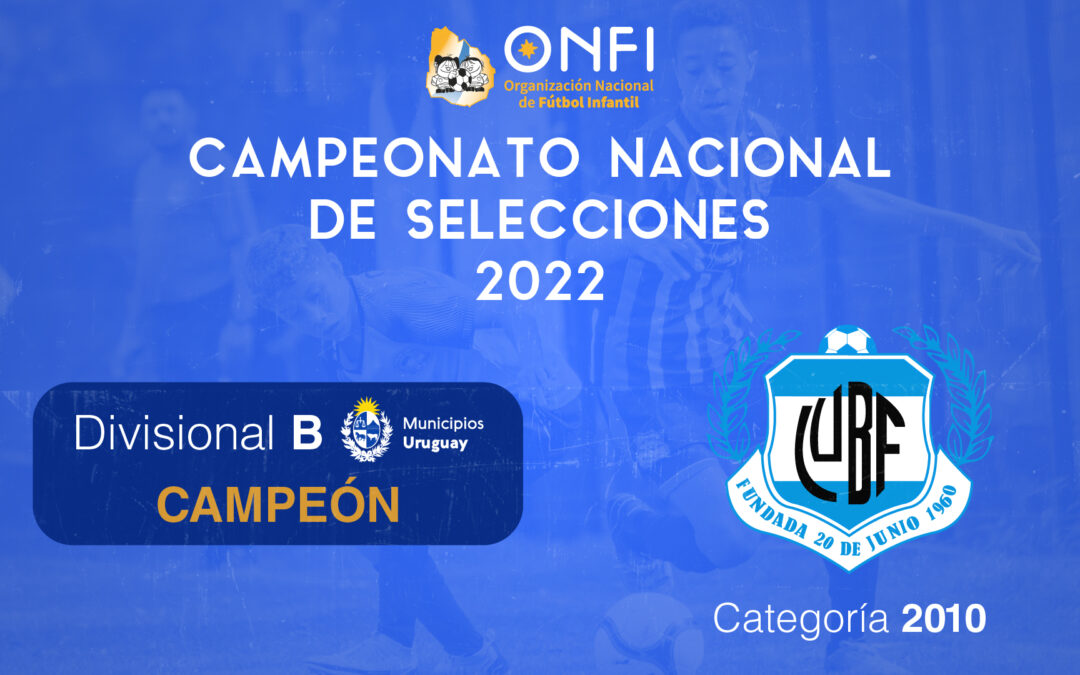 Finales Camp. Nac. de Selecciones 2022 – Cat. 2010 Div. B 🥇