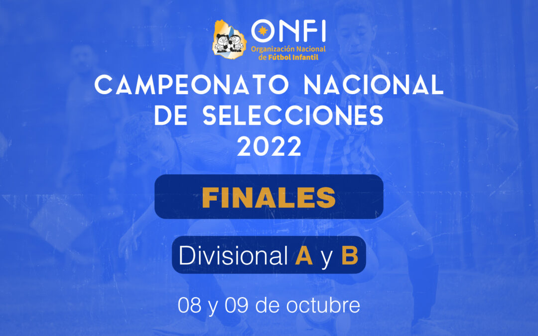 Finales Cat. 2010 (Div. A y B) – Camp. Nac. de Selecciones 2022