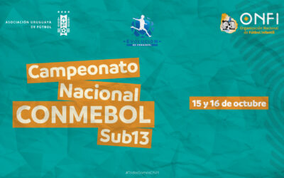 Semana 4 Camp. Nac. CONMEBOL Sub 13 – 29 y 30 de octubre