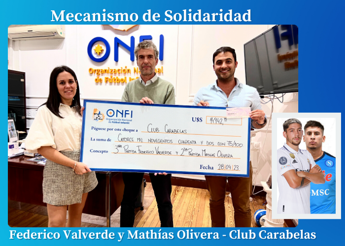 Mecanismo de Solidaridad para el club Carabelas