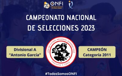 Campeonato Nac. de Selecciones 2023 – Cat. 2011 (Div. A) 🥇