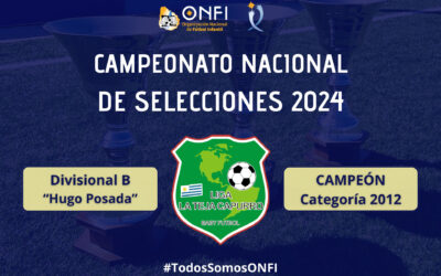 Campeonato Nac. de Selecciones 2024 – Cat. 2012 (Div. B) 🥇