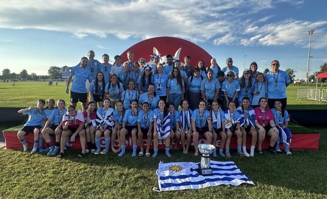 Uruguay celebra a sus campeonas Sub 14 en la USA Cup 2025