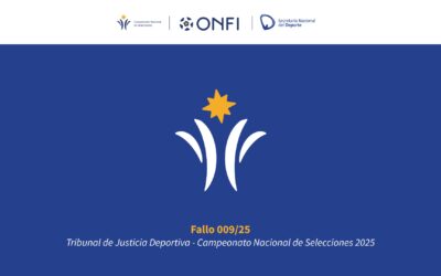 Fallo 009/25 – Campeonato Nacional de Selecciones 2025