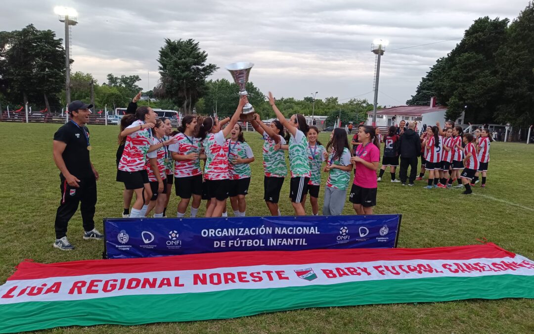 Regional Noreste se consagró campeona de la Categoría Sub 13 Femenina – Divisional B