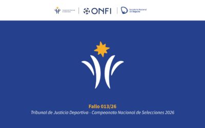 Fallo N° 013/26 Campeonato Nacional de Selecciones