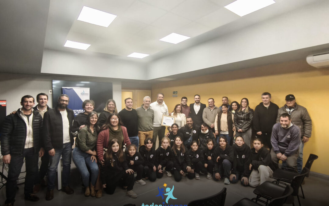 ONFI reimpulsó “Todas Juegan” para promover la participación de las niñas en el fútbol infantil